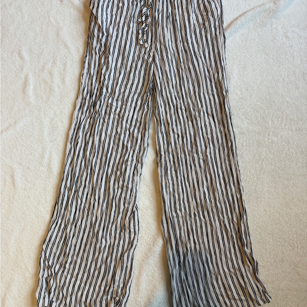 Striped Flowy Pants